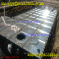 Good quality 1x1m panel sectional steel underground water tank for drinking water